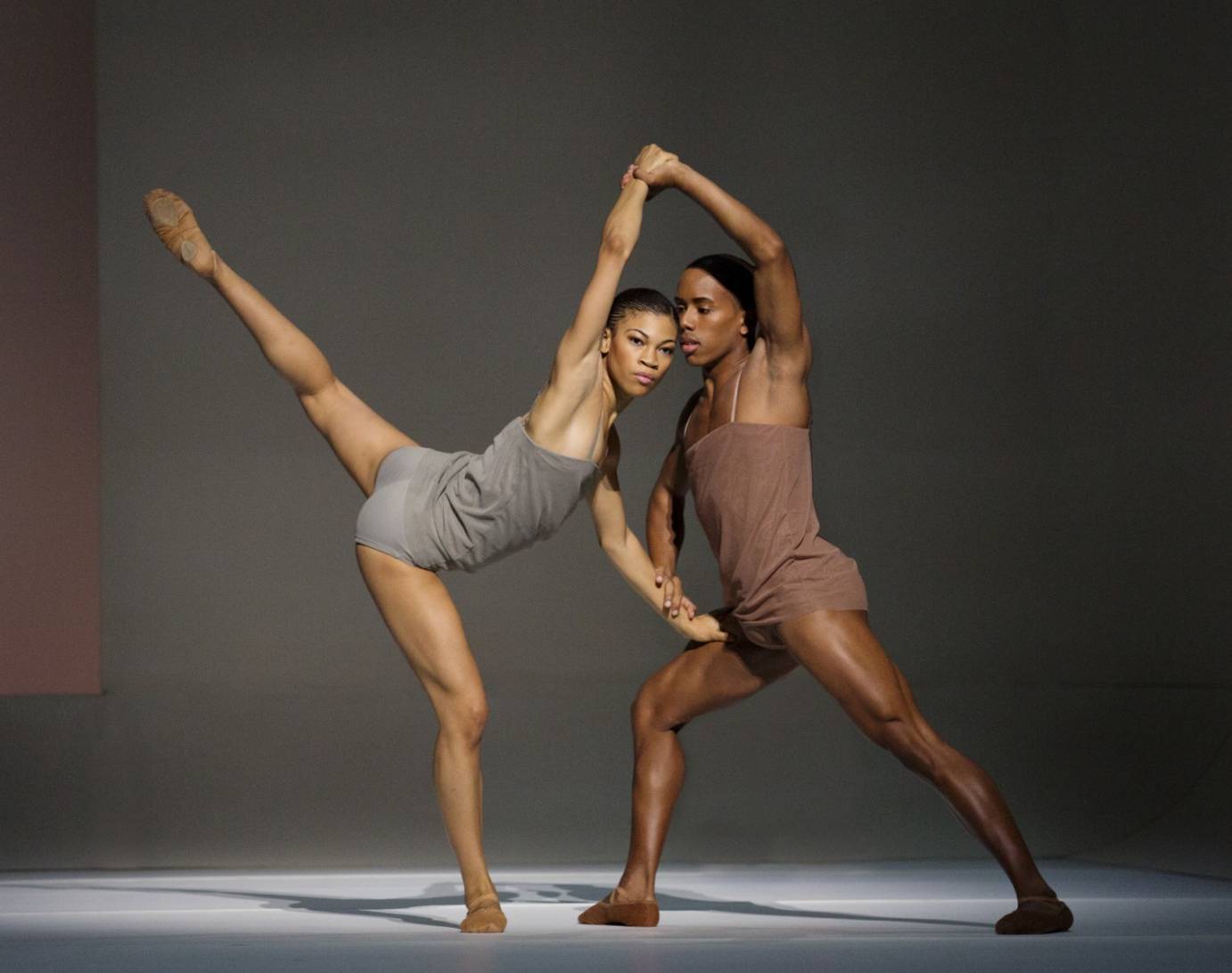Please Credit Photo: Alvin Ailey American Dance Theater's Ghrai DeVore and Daniel Harder in Wayne McGregor's Chroma.  Photo by Paul Kolnik